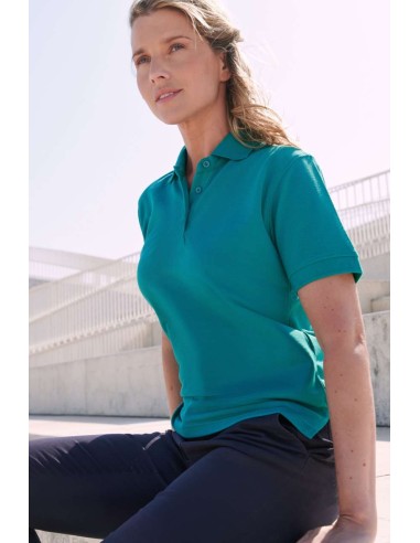 HEN-H401-Ladies 65/35 Classic Piqué Polo Shirt